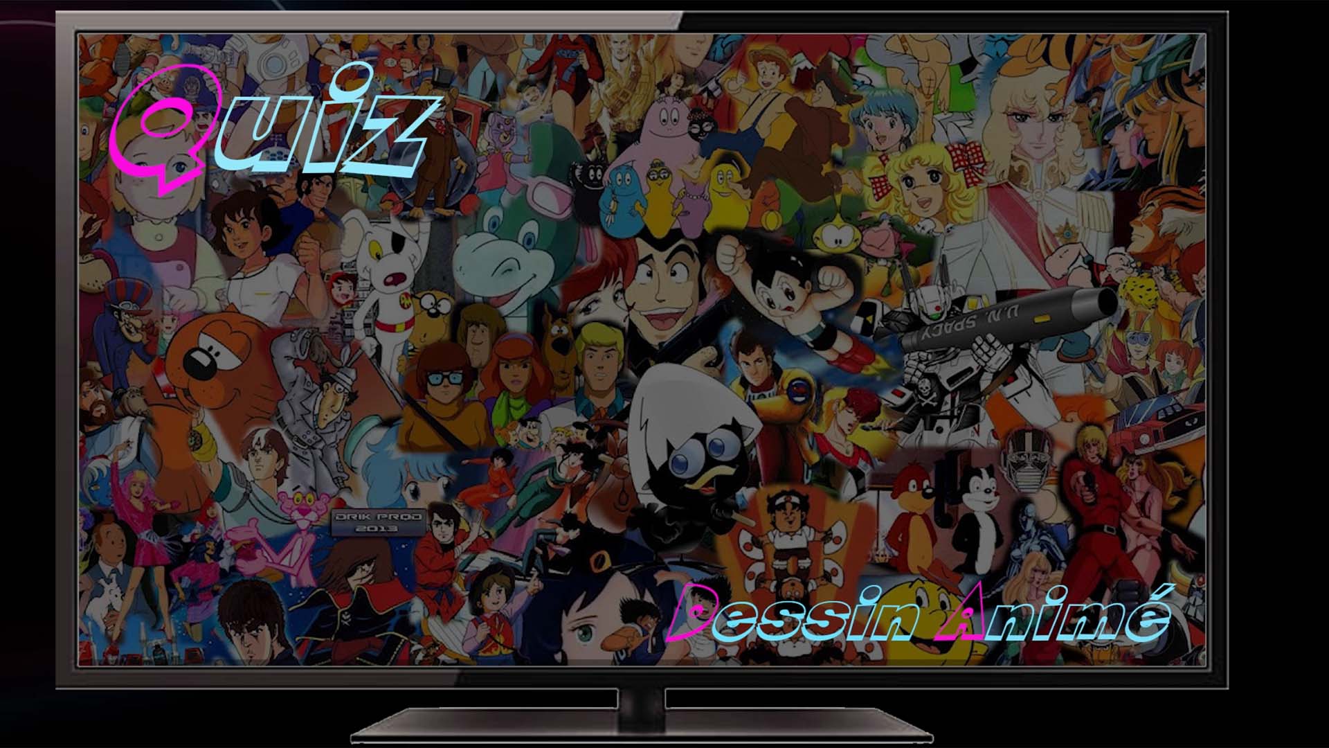 Quiz dessin animé