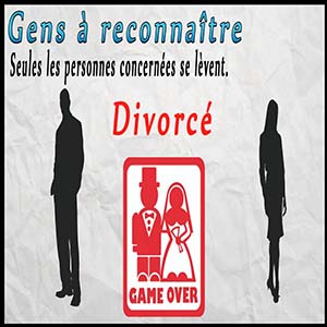 Gens à reconnaître — Divorçés