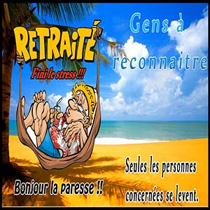 Gens à reconnaître — Retraités