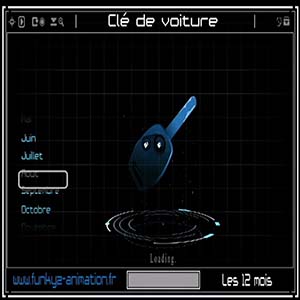 12 mois — Clé de voiture