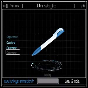 12 mois — Stylo