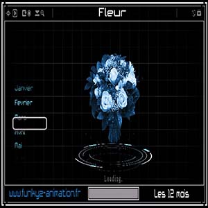 12 mois — Bouquet de fleurs